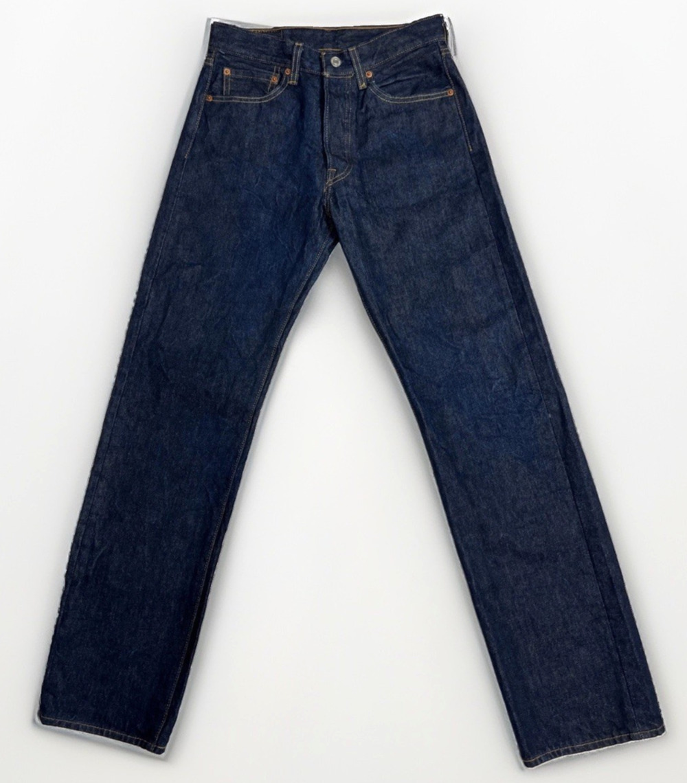 Levi 501 XX Button-fly Straight Leg Jeans Mens 29x34 Dark Wash